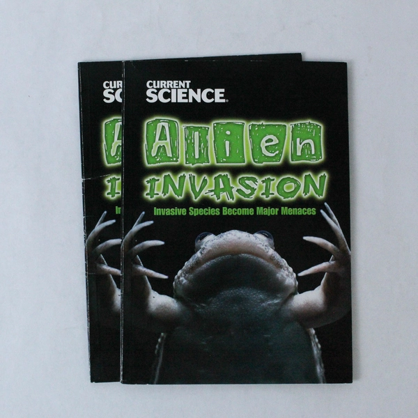 Lot of 2 Alien Invasion Paperback Books - Current Science - Good Condition