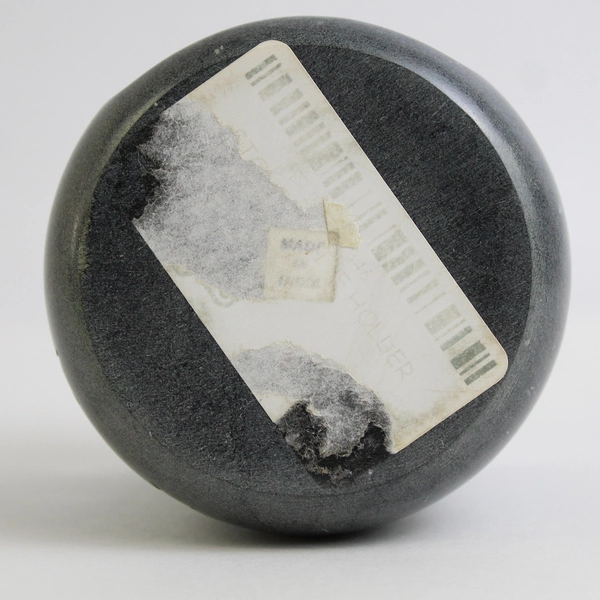 Unbranded Carved Gray Stone Candle Lamp with Star/Moon/Sun Cutouts Decor