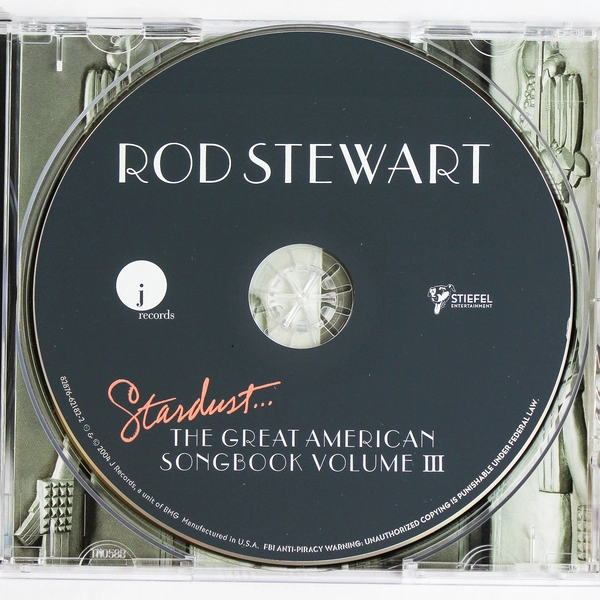 Stardust The Great American Songbook Vol. III Rod Stewart 2004 CD J Records
