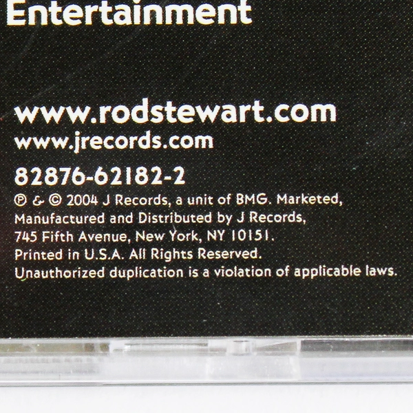 Stardust The Great American Songbook Vol. III Rod Stewart 2004 CD J Records