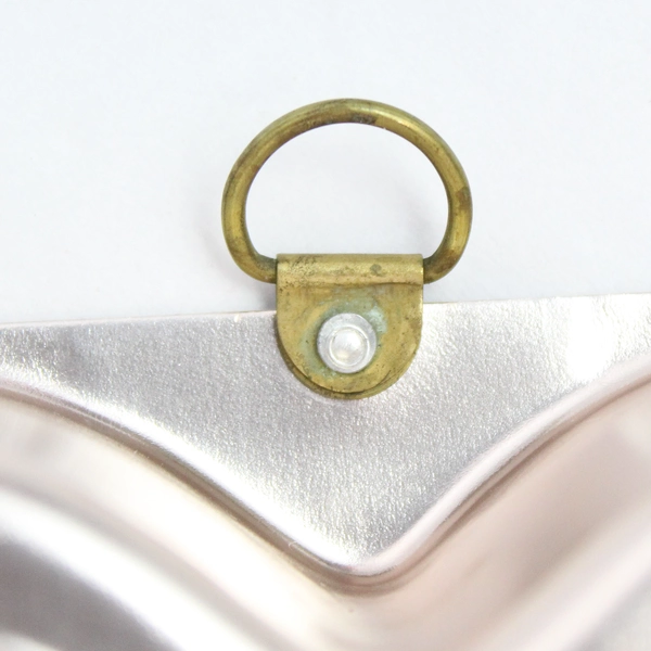 Heart Shaped Tin Gelatin Mold Wall Hanging Farmhouse Kitchen Décor