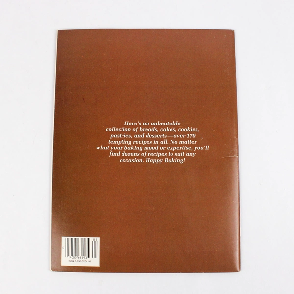 Treasury of Baking Recipes From Better Homes and Gardens 1978 Vintage Paperback