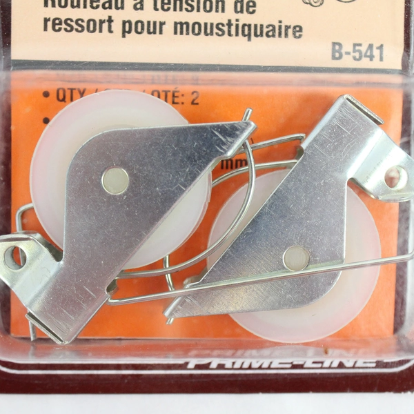 Prime-Line 1 In. x 1/4 In. Wire Screen Door Tension Spring with Roller (2-Pack) 
