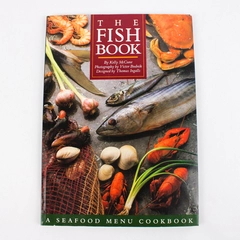 The Fish Book by Kelly McCune 1988 Paperback A Seafood Menu Cookbook