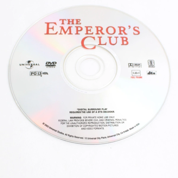 The Emperor's Club 2002 DVD Movie Kevin Kline Drama Film