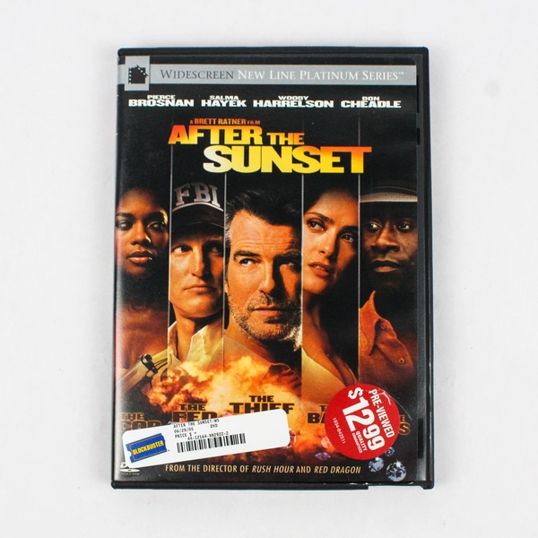 After the Sunset DVD 2004 Directed by Brett Ratner