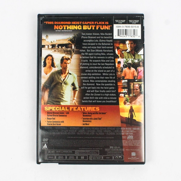 After the Sunset DVD 2004 Directed by Brett Ratner