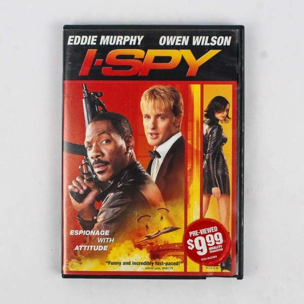 I-Spy DVD 2003 Columbia TriStar Home Entertainment Eddie Murphy Owen Wilson
