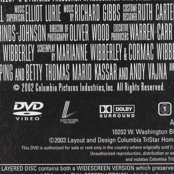 I-Spy DVD 2003 Columbia TriStar Home Entertainment Eddie Murphy Owen Wilson