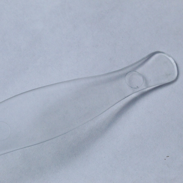 Lot of 4 Reusable Clear Plastic Salad Serving Forks for Party & BBQ