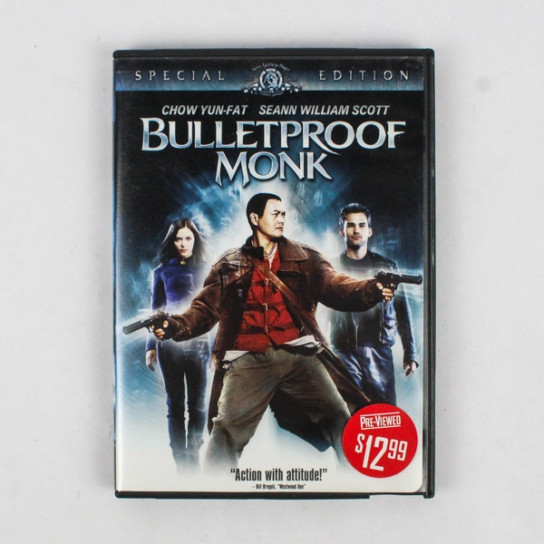 Bulletproof Monk 2003 MGM Home Entertainment DVD Movie Action Martial Arts Film