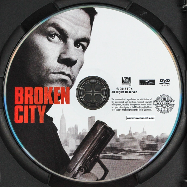 Broken City 2013 20th Century Fox DVD Movie Mark Wahlberg & Russell Crowe Film