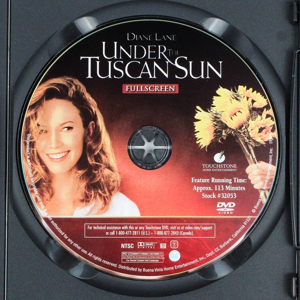 Under The Tuscan Sun DVD 2003 Fullscreen Edition Directed By Audrey Wells