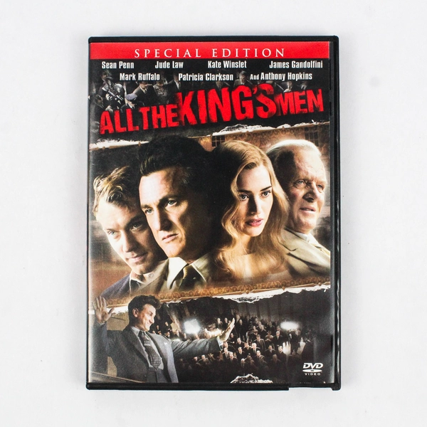 All the King's Men DVD 2006 Sony Pictures Sean Penn Jude Law Kate Winslet