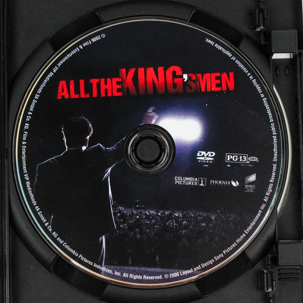 All the King's Men DVD 2006 Sony Pictures Sean Penn Jude Law Kate Winslet