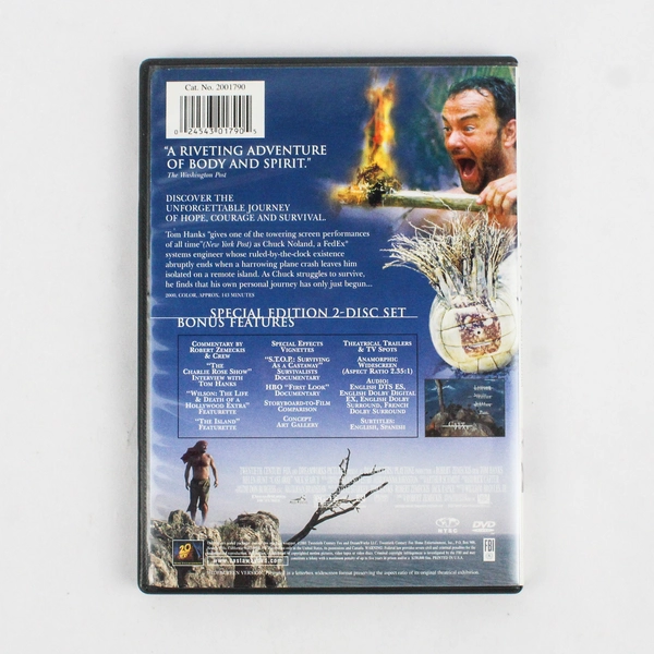 Cast Away 2001 DVD 20th Century Fox Special Edition 2-Disc Set Tom Hanks