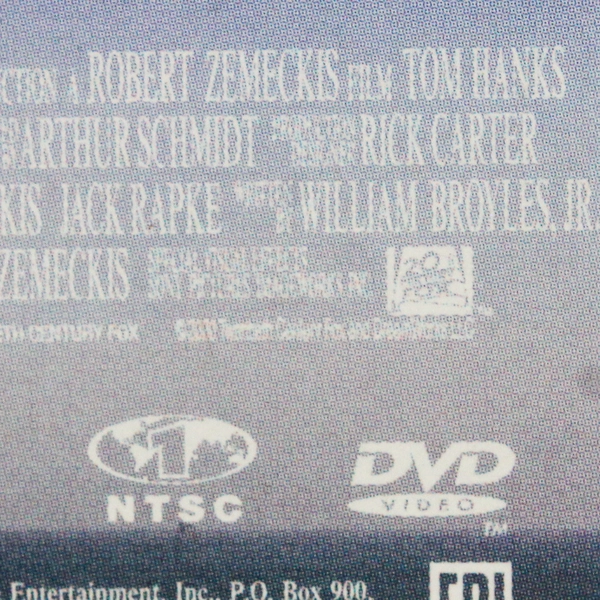 Cast Away 2001 DVD 20th Century Fox Special Edition 2-Disc Set Tom Hanks