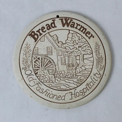 1990 Lyn Ulick Stoneware Bread Warmer Old Fashioned Hospitality