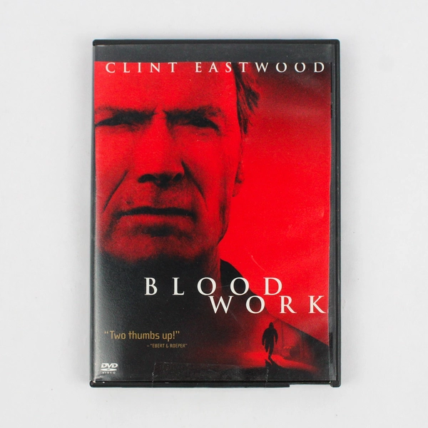 Blood Work DVD 2002 Clint Eastwood Thriller Movie Film