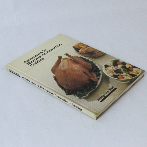 Vintage Adventures in Microwave Cooking Montgomery Ward 1983 Hardcover Book