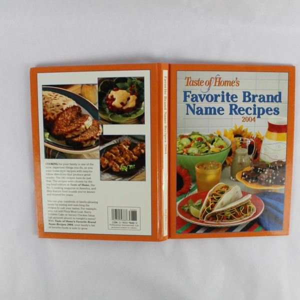 Taste of Home's Favorite Brand Name Recipes Cookbook 2004 Hardcover