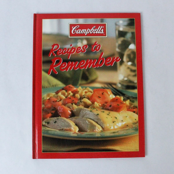 Campbell's Recipes to Remember Cookbook 2002 Hardcover Pre-Owned