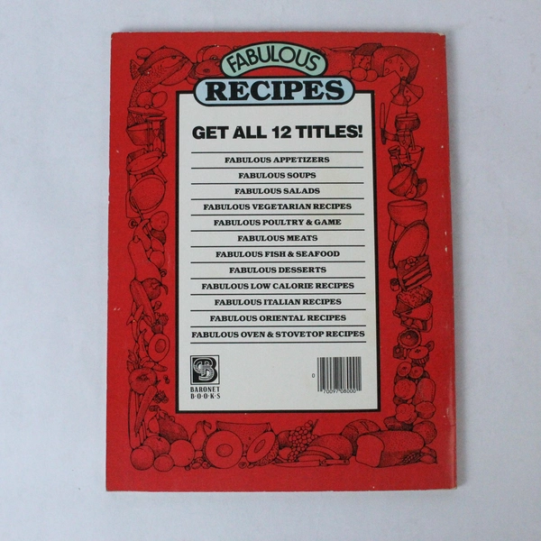 Vintage Fabulous Meats Recipe Book by Johna Blinn 1983 Baronet Paperback
