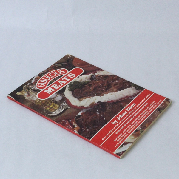 Vintage Fabulous Meats Recipe Book by Johna Blinn 1983 Baronet Paperback