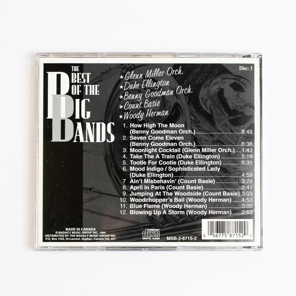 The Best of the Big Bands Benny Goodman Orchestra Disc 3 1994 Madacy