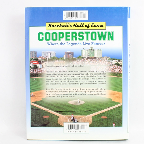 Cooperstown Baseball's Hall of Fame Sporting News Staff 1999 Hardcover