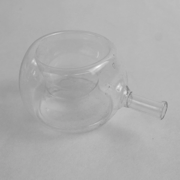 Lot of 6 Dextelle International Pretty Set-Up Glass Napkin & Flower Holders