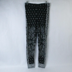 American Eagle Outfitters Women's Size M Gray White Floral Pajama Pants