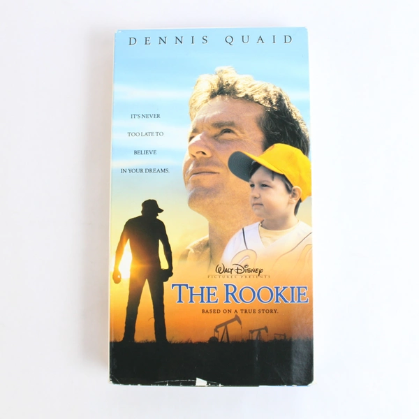 The Rookie Based on a True Story VHS by Walt Disney Pictures Dennis Quaid 