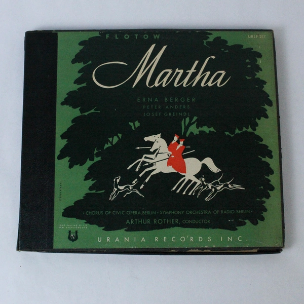 Friedrich Von Flotow Martha Vinyl 3 LP Box Set Radio Berlin Orchestra
