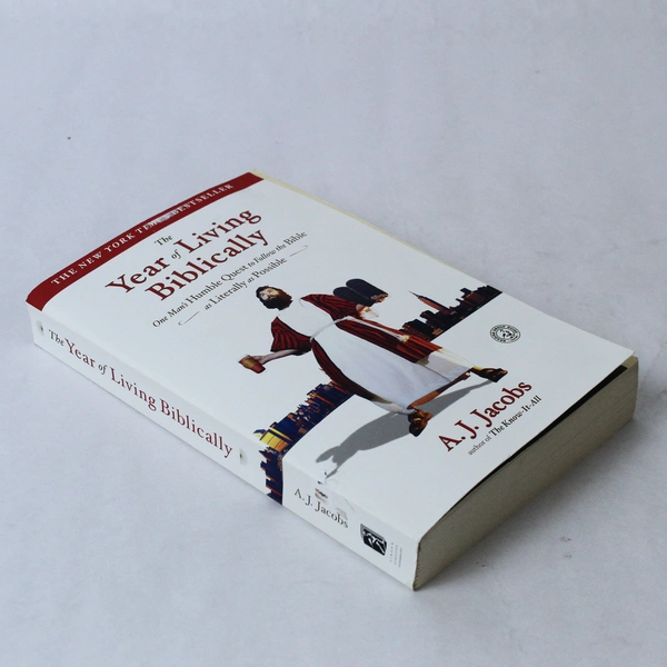 The Year of Living Biblically by A.J. Jacobs - Pre-Owned Book, Good Condition