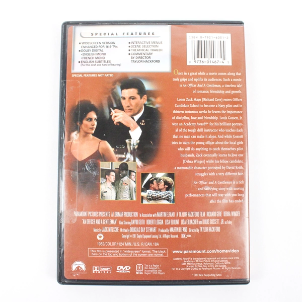 An Officer and a Gentleman Widescreen DVD Drama Movie Film