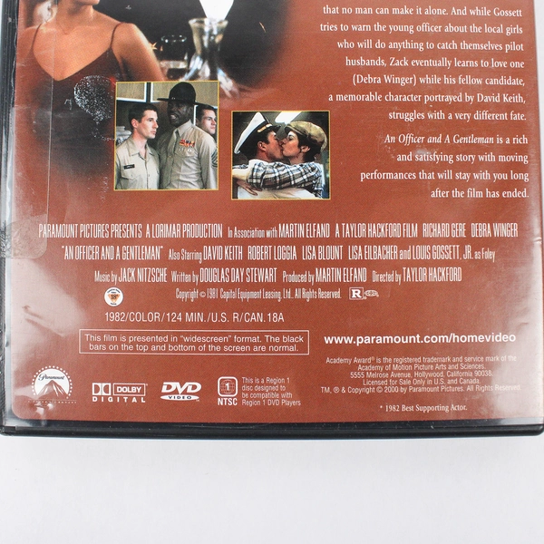 An Officer and a Gentleman Widescreen DVD Drama Movie Film