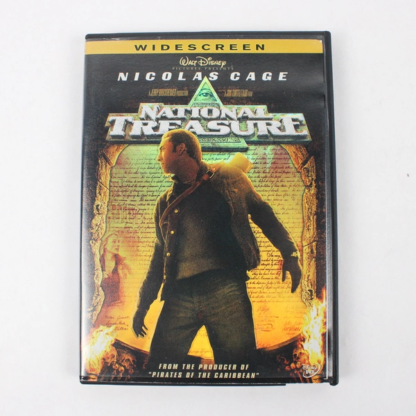 National Treasure DVD 2005 Widescreen Movie Film Family Adventure