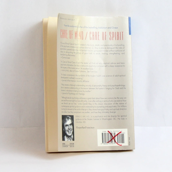 Care of Mind-Care of Spirit by Gerald G. May 1992 Paperback