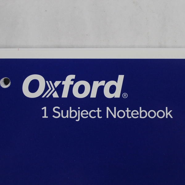 Lot of 4 Oxford Blue 1-Subject College Rule Notebooks 70 Sheets
