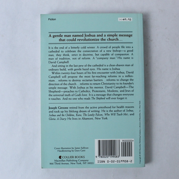 The Shepherd by Joseph F. Girzone 1992 Paperback - Good Condition