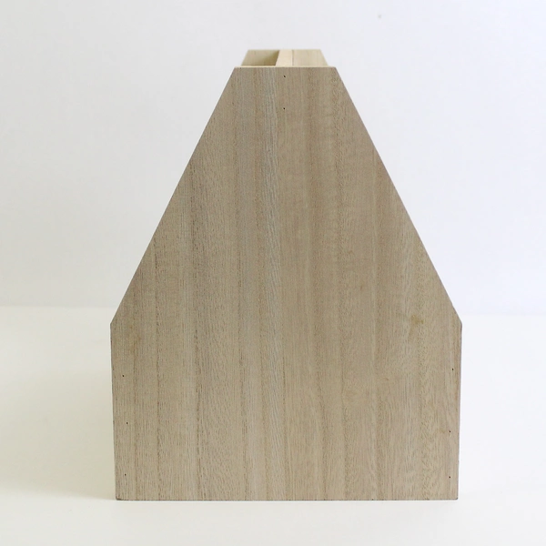 Piazza Del Mercato Wooden Bottle Caddy 6 Slots w/ Handle