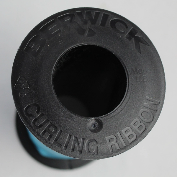 Lot of 4 Partially Used Blue and Green Curling Ribbon Rolls