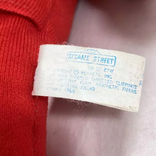 Vintage Knickerbocker Sesame Street Beddy Bye Bert 12" Plush Toy 