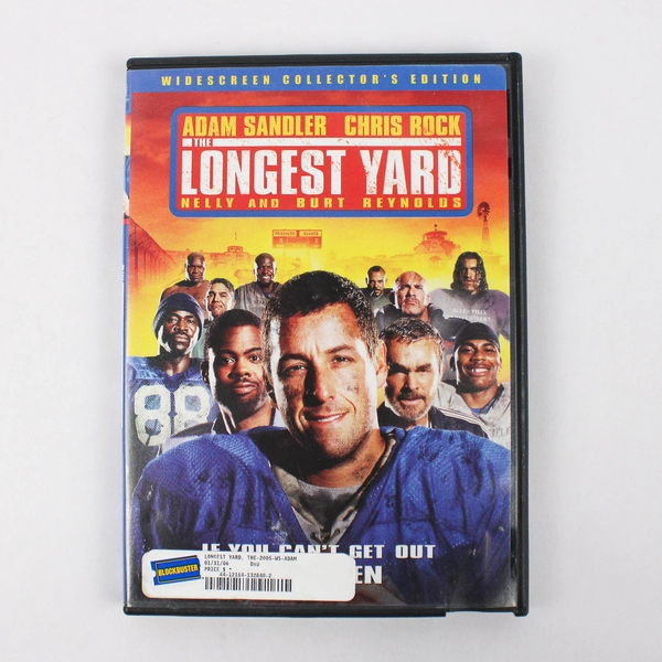 The Longest Yard Widescreen Edition DVD Adam Sandler 2005