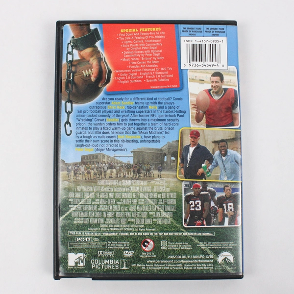 The Longest Yard Widescreen Edition DVD Adam Sandler 2005