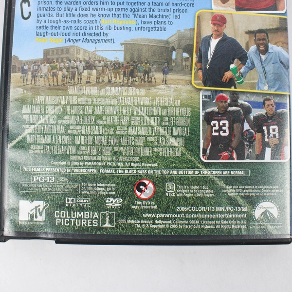 The Longest Yard Widescreen Edition DVD Adam Sandler 2005