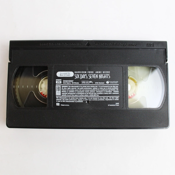 Six Days Seven Nights VHS by Caravan Pictures Action Comedy