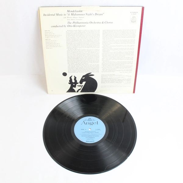 1961 A Midsummer Night's Dream Angel Records 12" Vinyl
