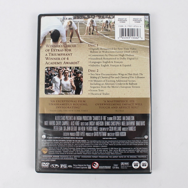 Chariots of Fire Two-Disc Special Edition DVD Movie Classic Drama